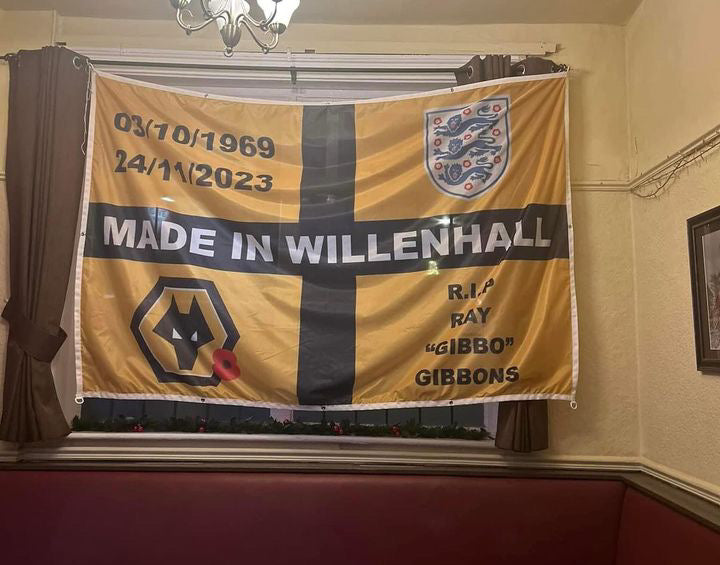 St George's Cross Football Flag