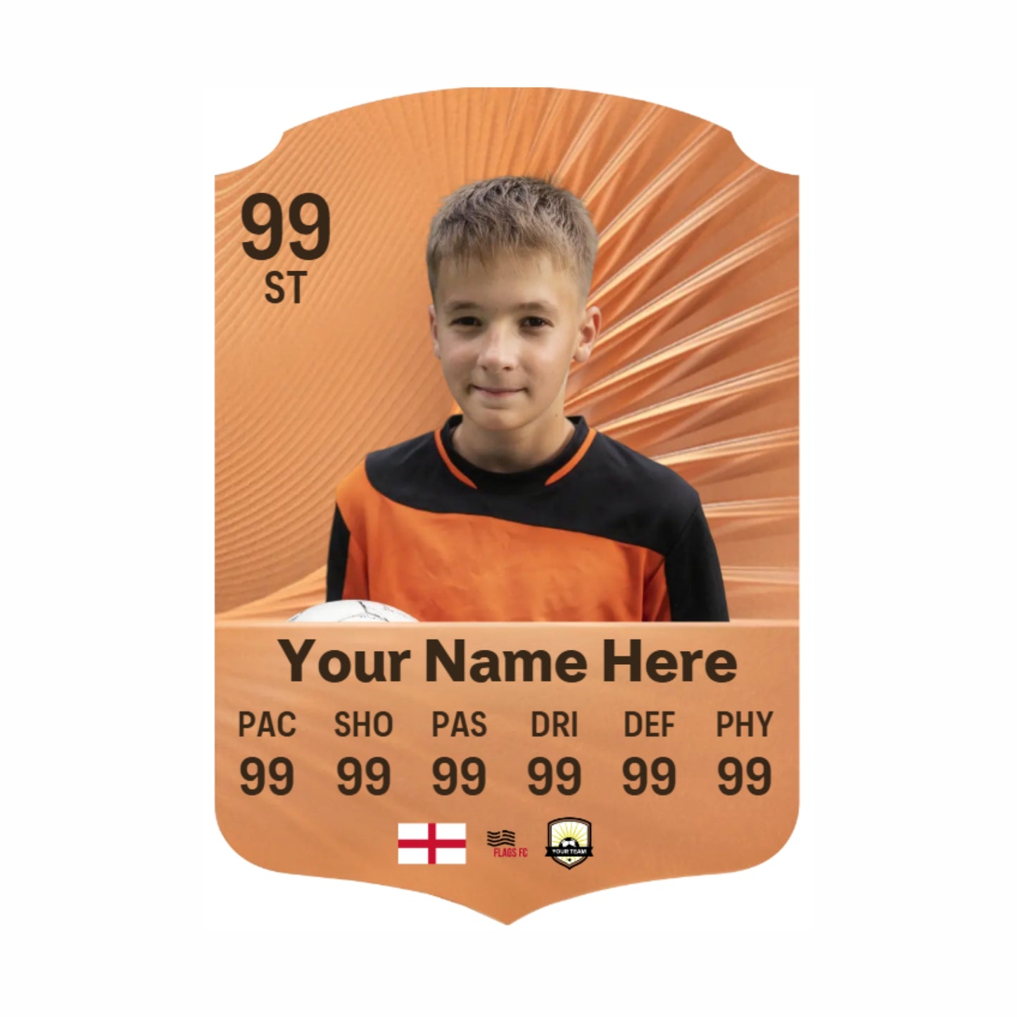 Personalised FC26 Rare Bronze Card