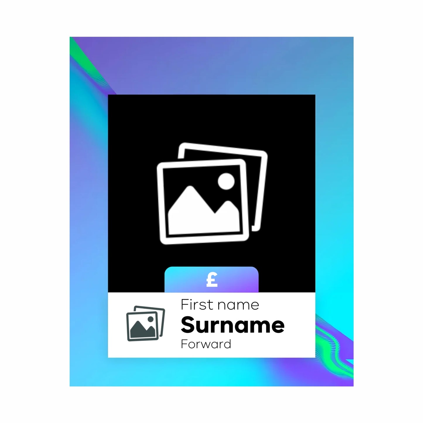 Personalised FPL Card