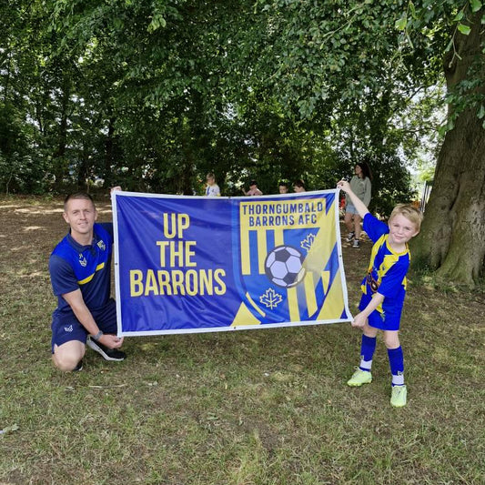 Upload Your Design Football Flag