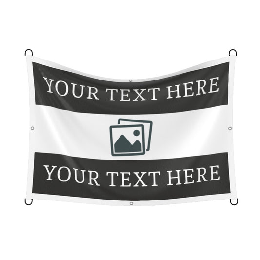 Derby Custom Printed Football Flag