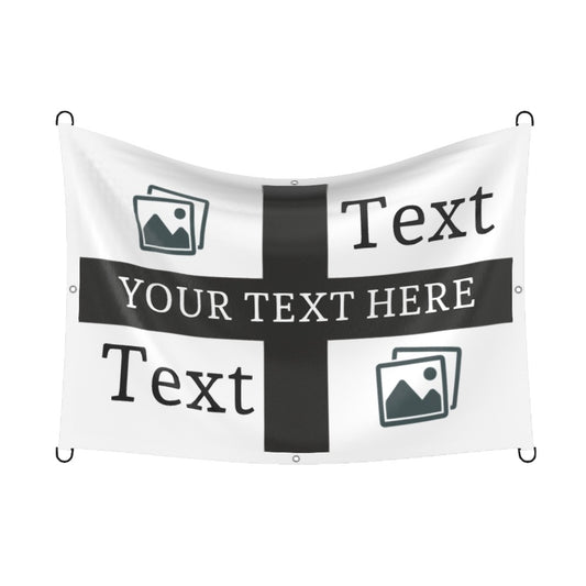 Gateshead Custom Printed Football Flag