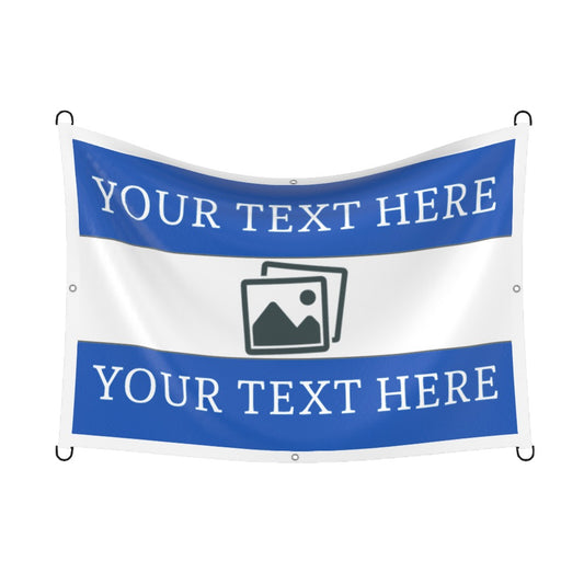 Ipswich Custom Printed Football Flag