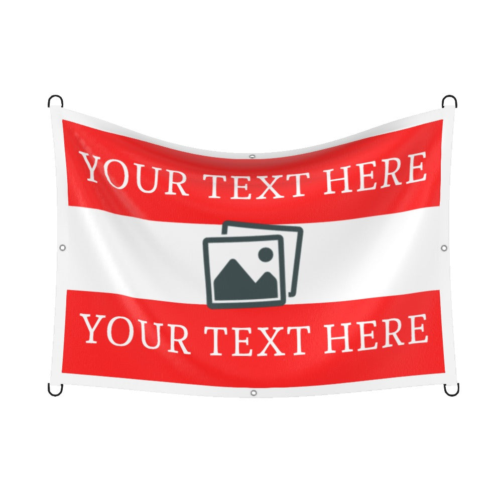 Middlesbrough Custom Printed Football Flag