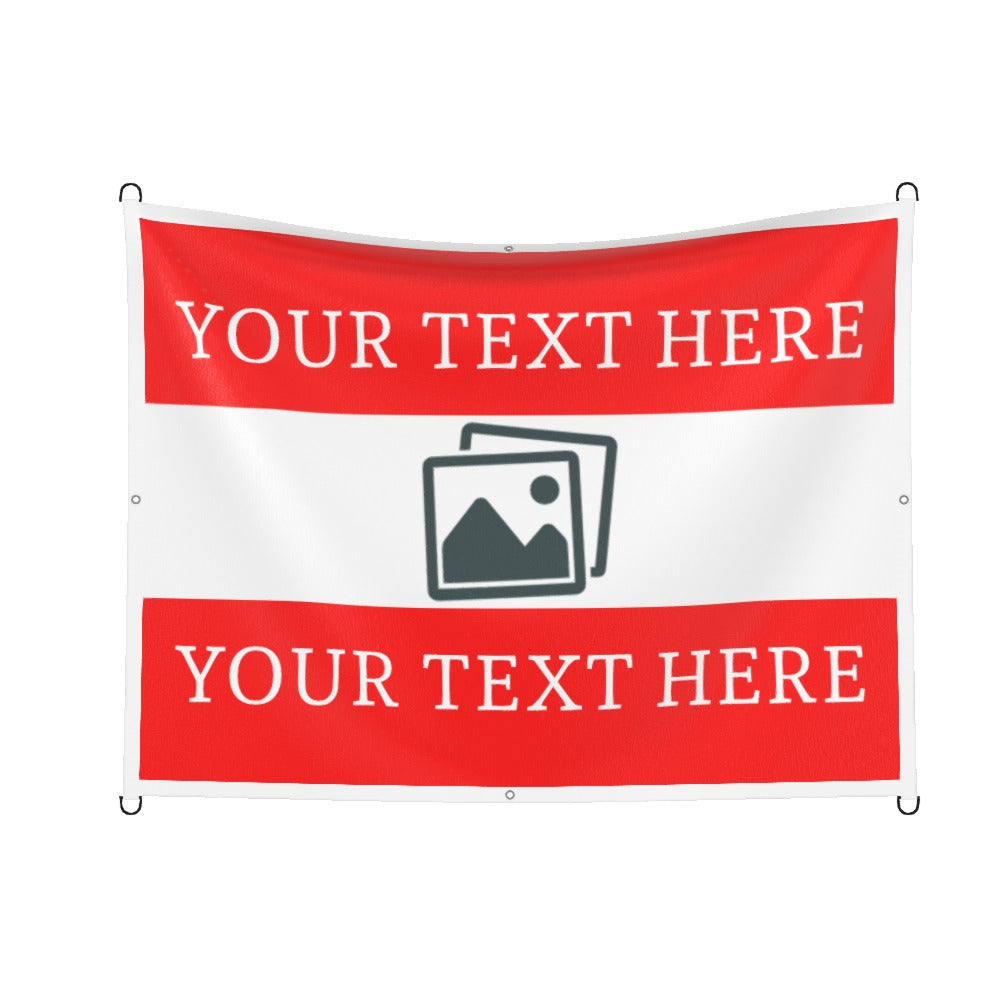 Middlesbrough Custom Printed Football Flag
