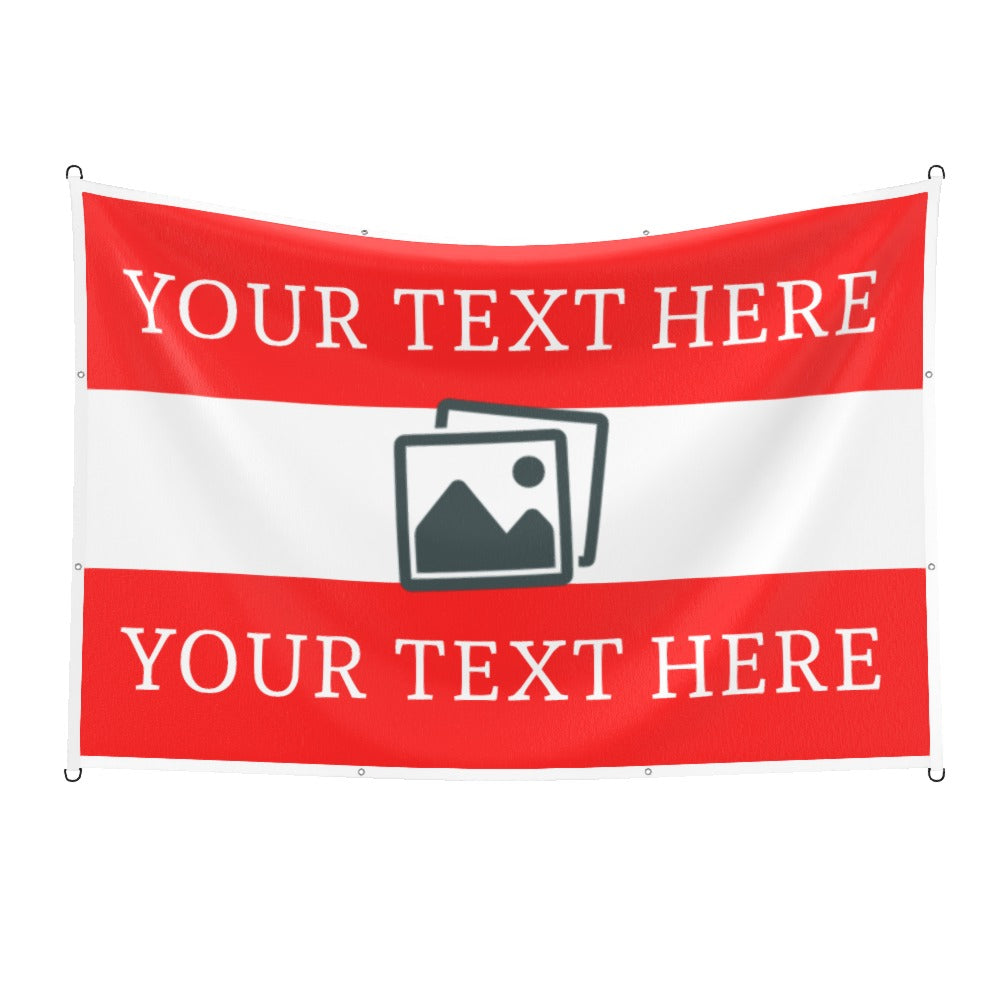 Middlesbrough Custom Printed Football Flag