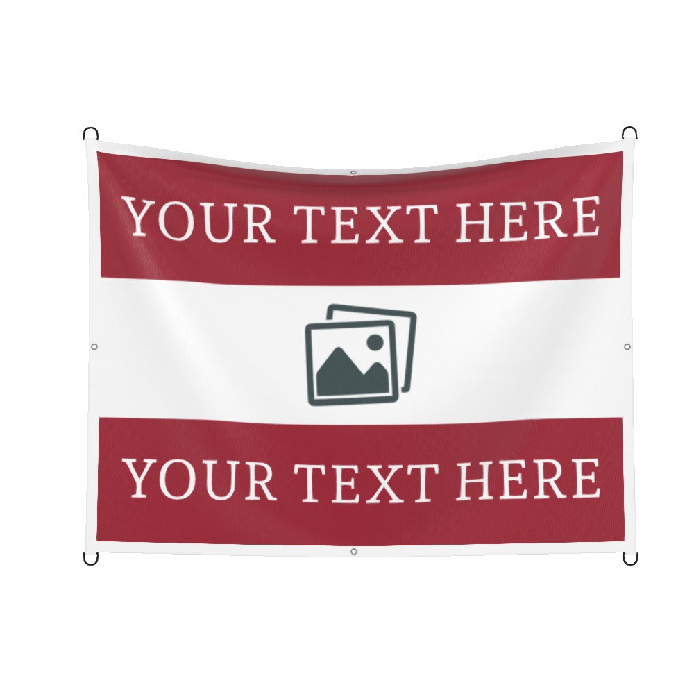 Northampton Custom Printed Football Flag