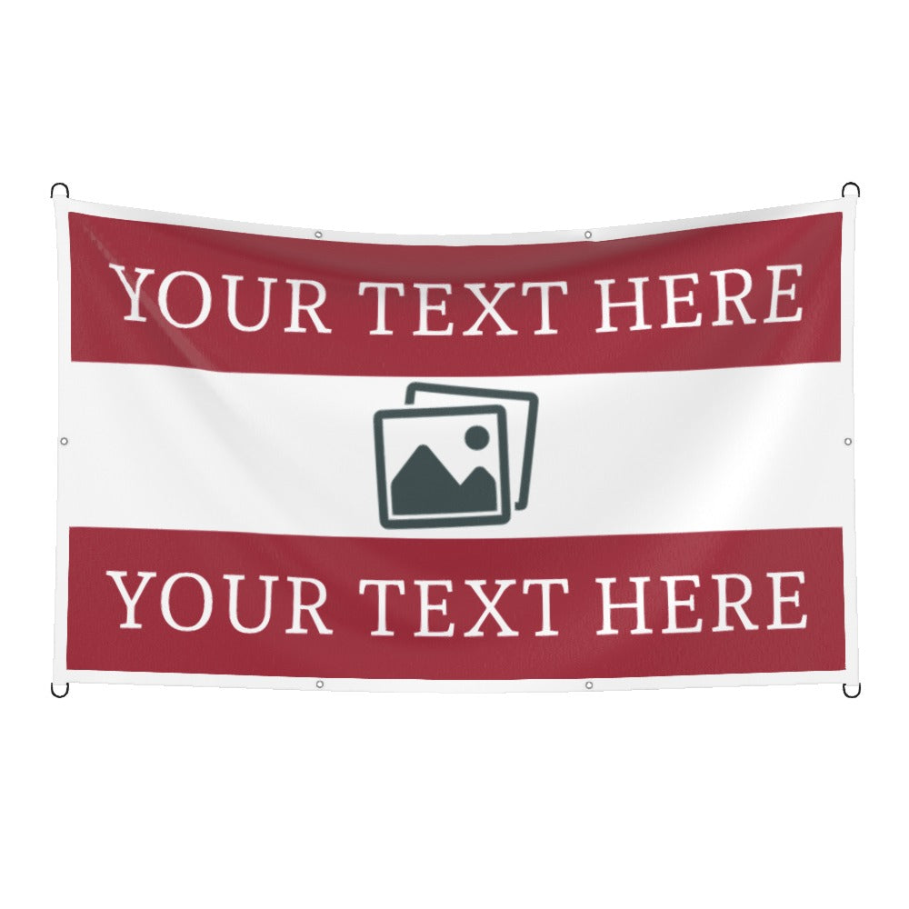 Northampton Custom Printed Football Flag
