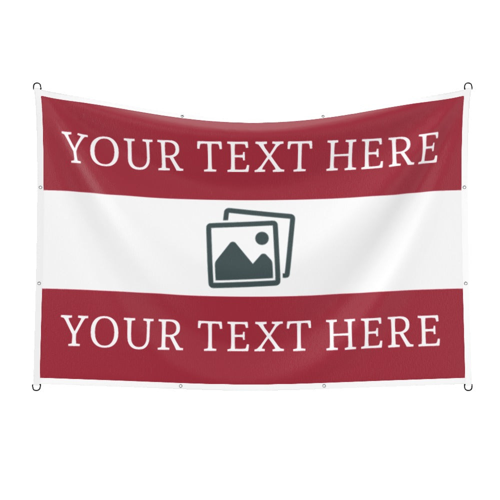 Northampton Custom Printed Football Flag