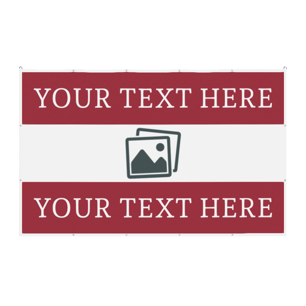 Northampton Custom Printed Football Flag
