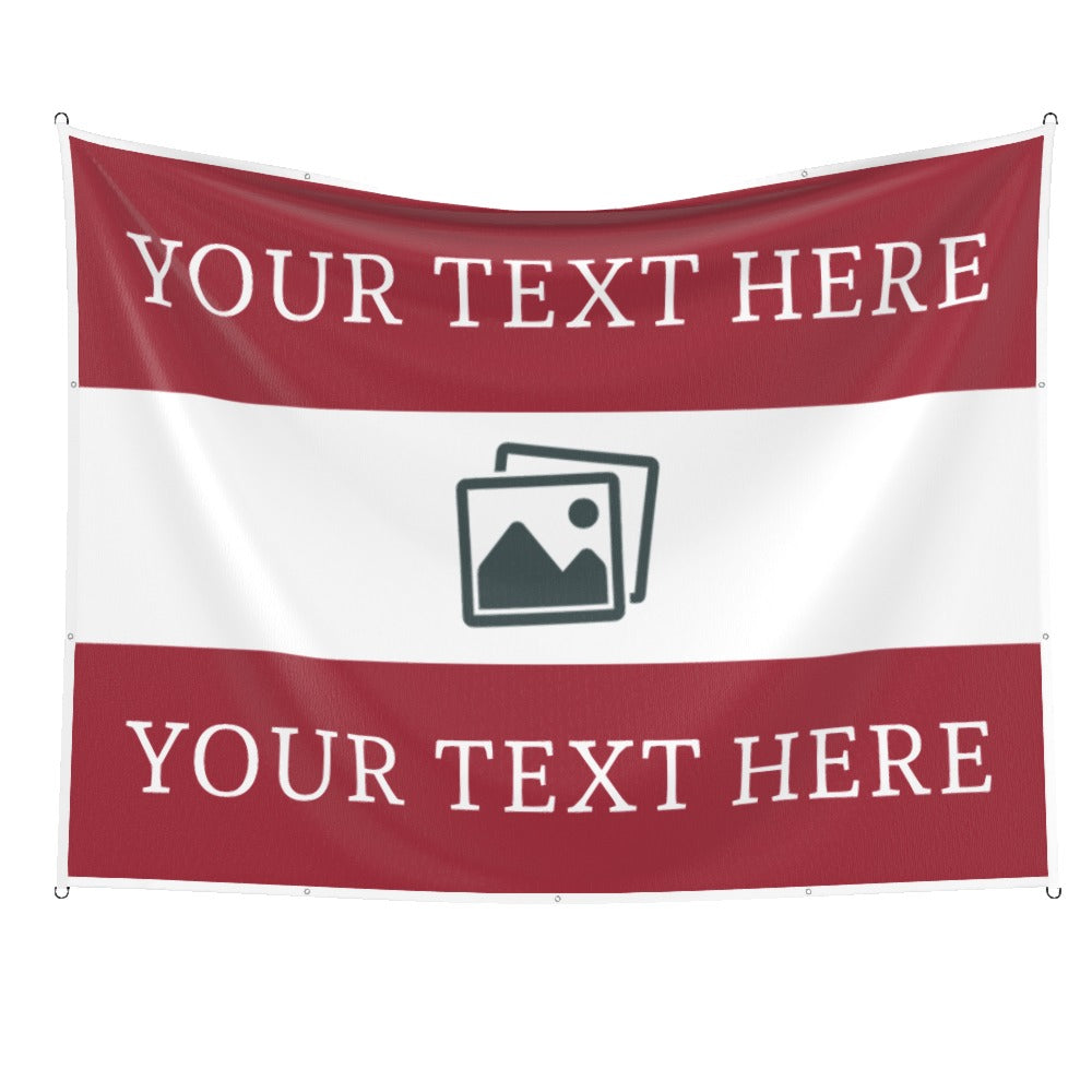 Northampton Custom Printed Football Flag