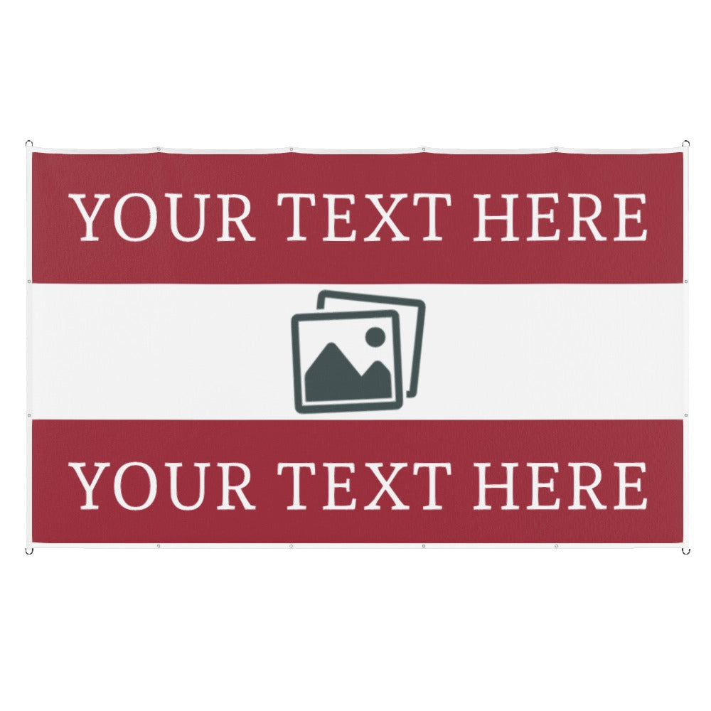 Northampton Custom Printed Football Flag