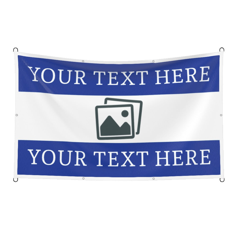 Chester Custom Printed Football Flag