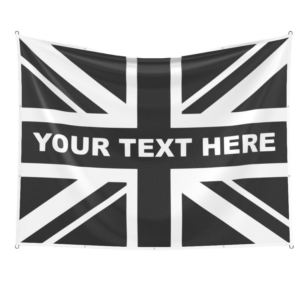 Newcastle Union Jack Custom Printed Football Flag