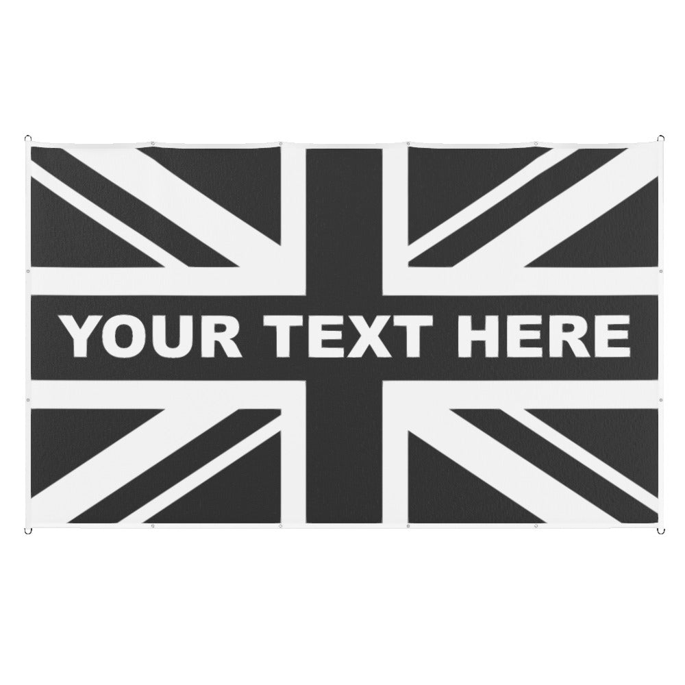 Newcastle Union Jack Custom Printed Football Flag