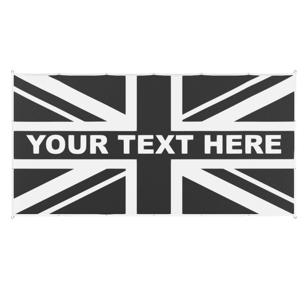 Newcastle Union Jack Custom Printed Football Flag