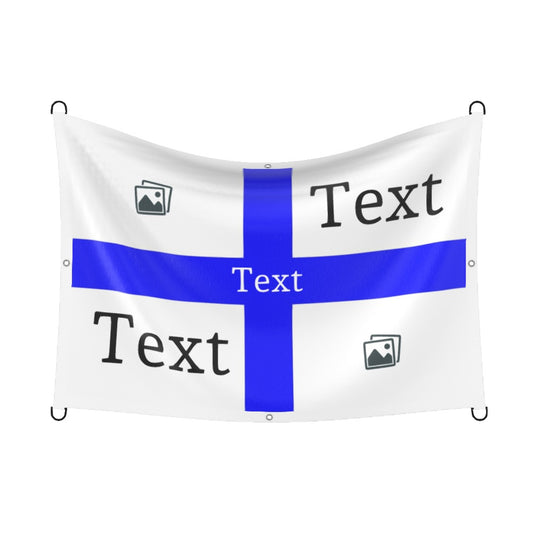 Birmingham Custom Printed Football Flag