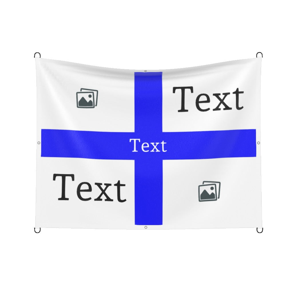 Birmingham Custom Printed Football Flag