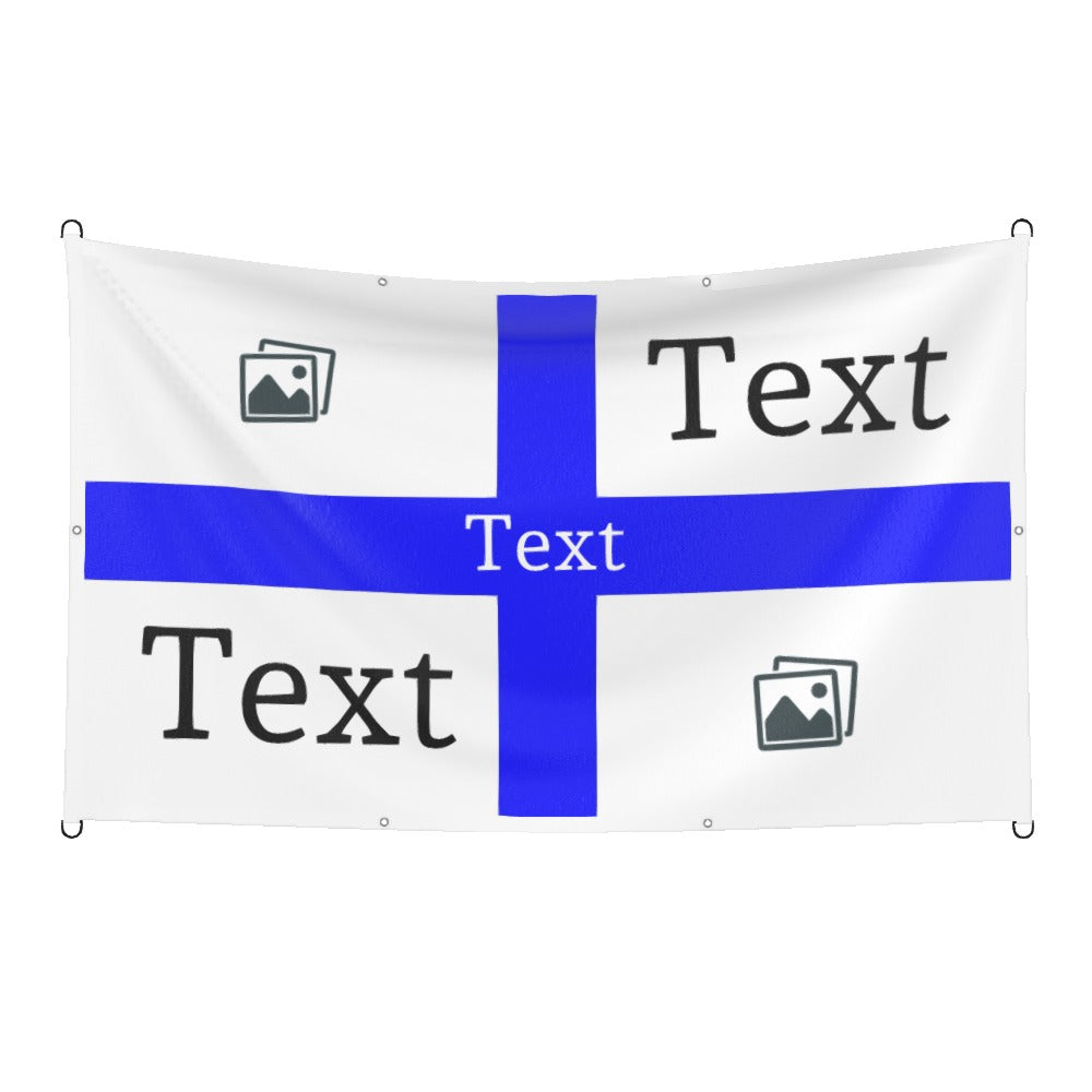 Birmingham Custom Printed Football Flag