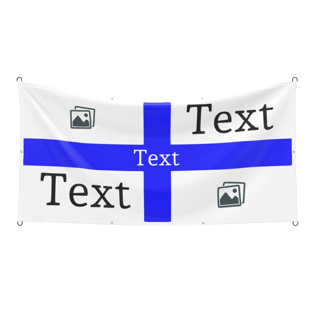 Birmingham Custom Printed Football Flag