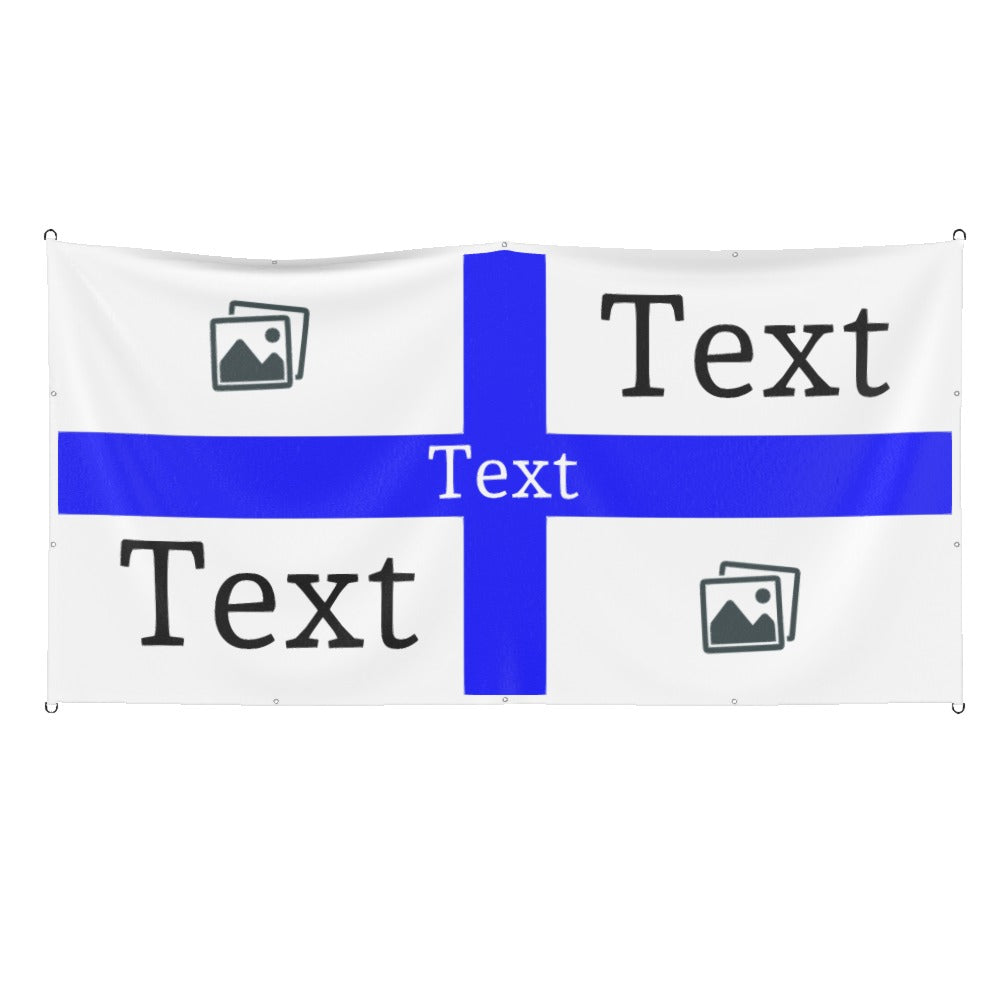 Birmingham Custom Printed Football Flag