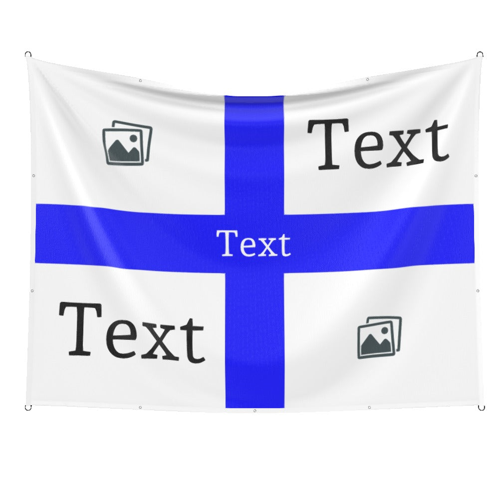Birmingham Custom Printed Football Flag