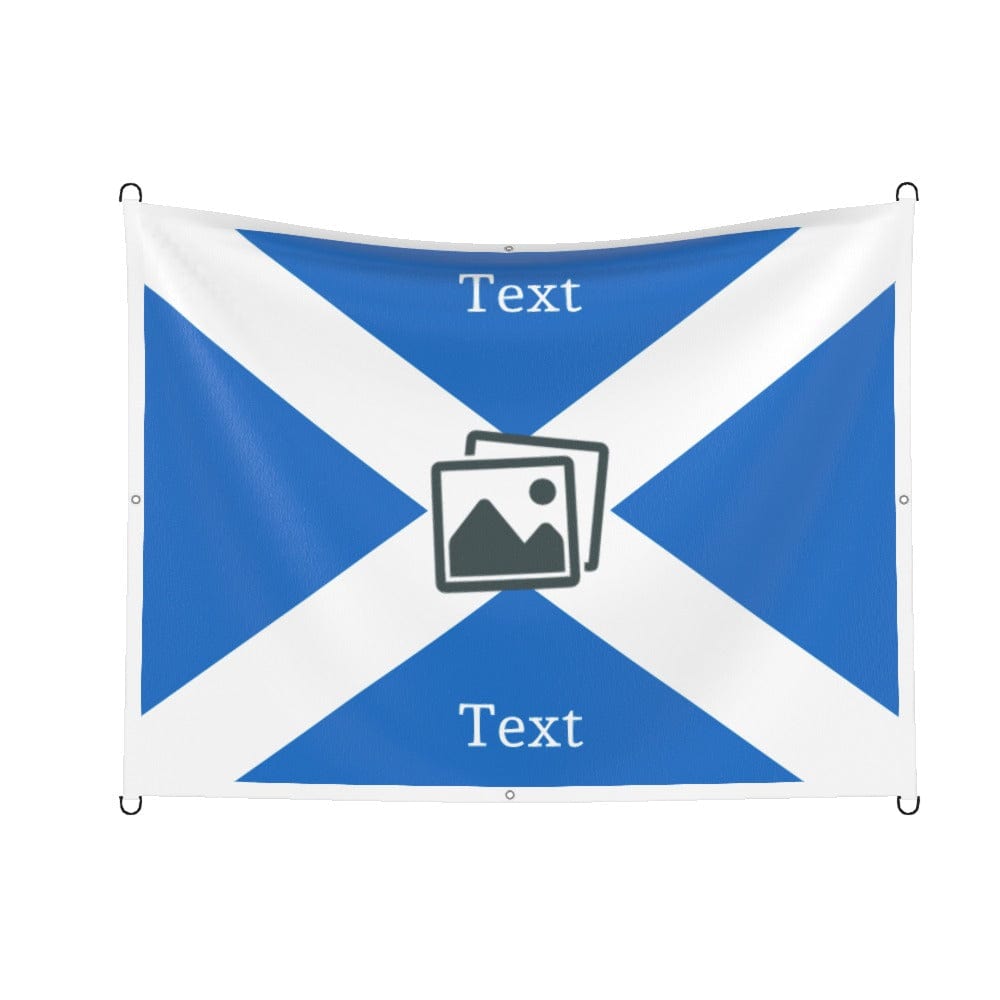 Scotland Custom Printed Football Flag 4x3ft