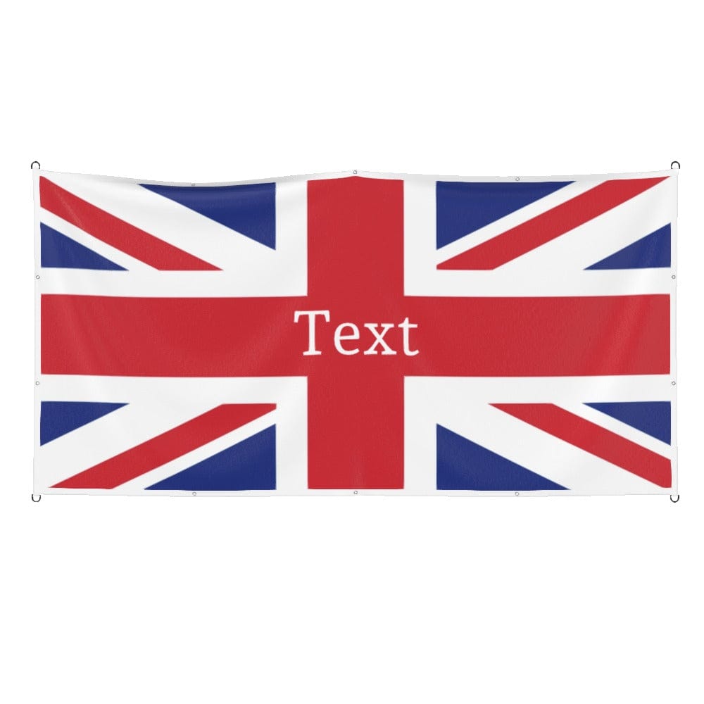 Union Jack UK Football Flag 8x4ft