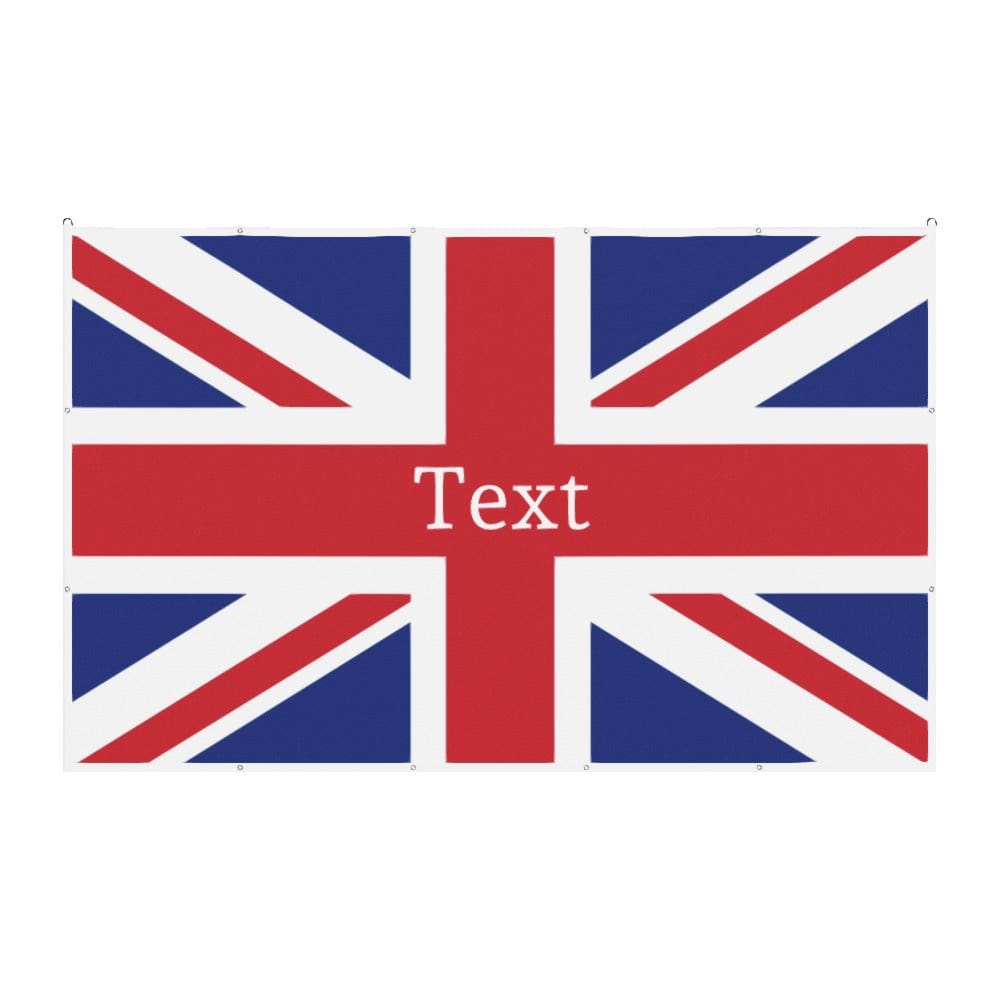 Union Jack UK Football Flag 8x5ft