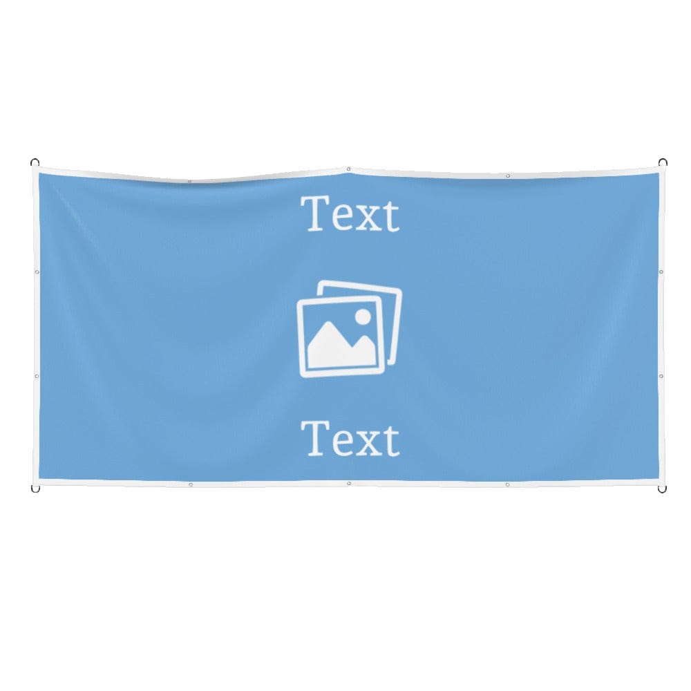 Custom Design Football Flag Choose Colour