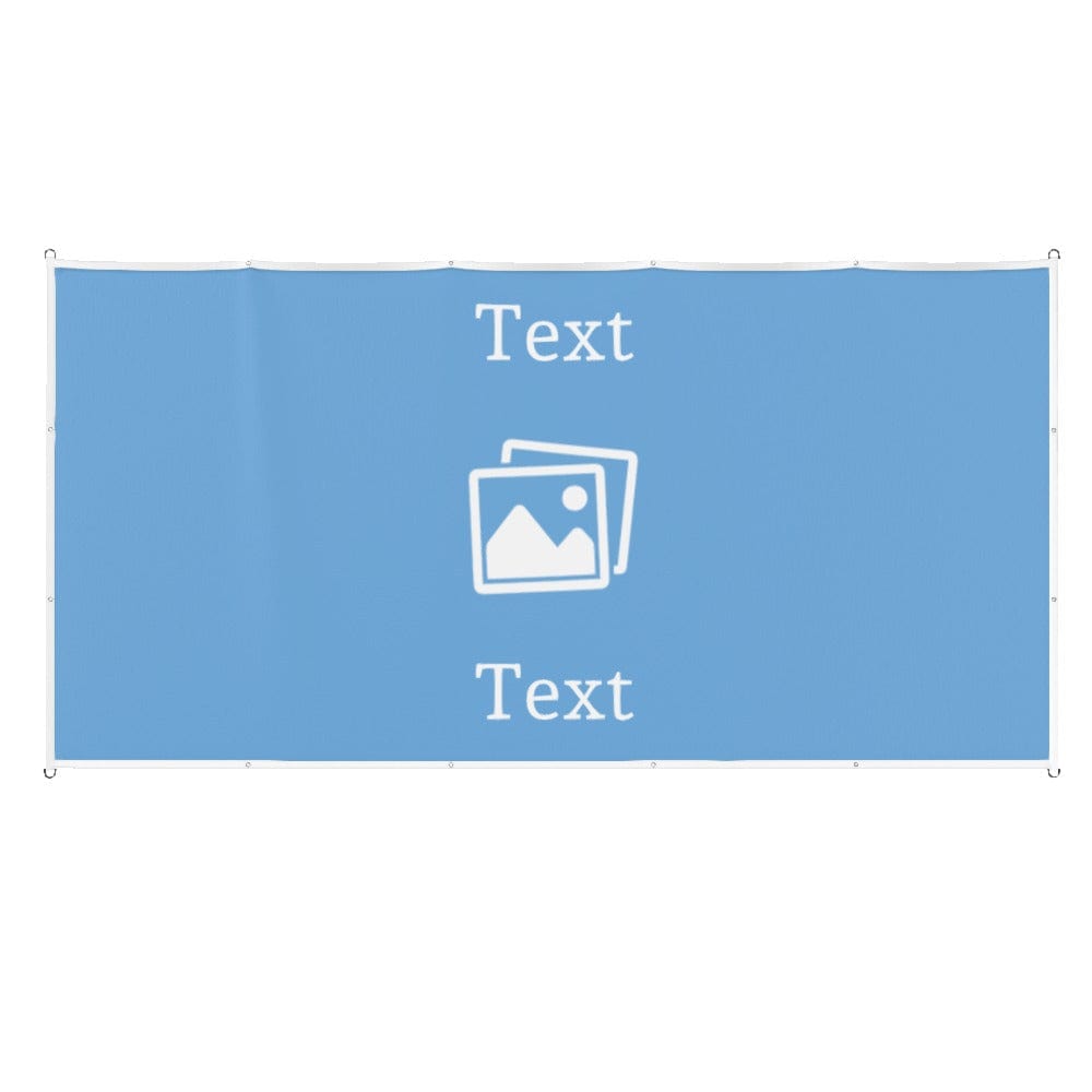 Custom Design Football Flag Choose Colour