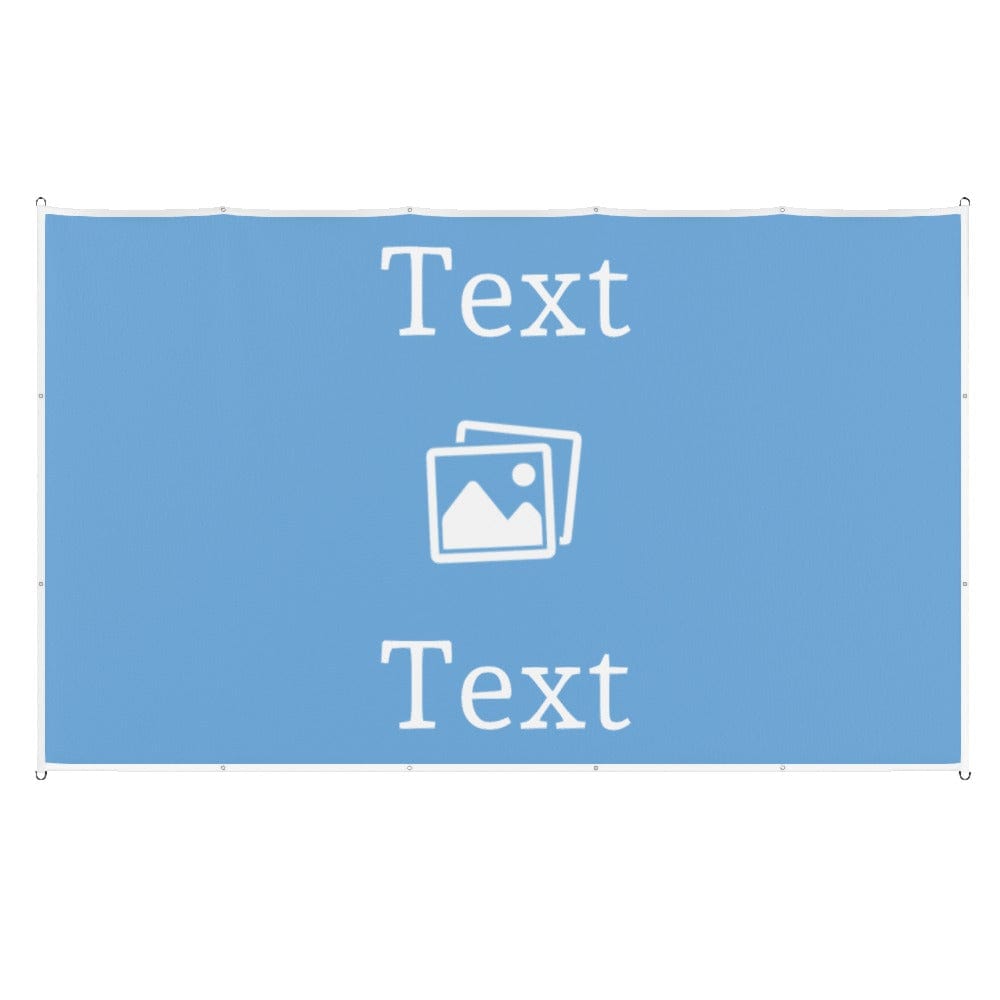 Custom Design Football Flag Choose Colour