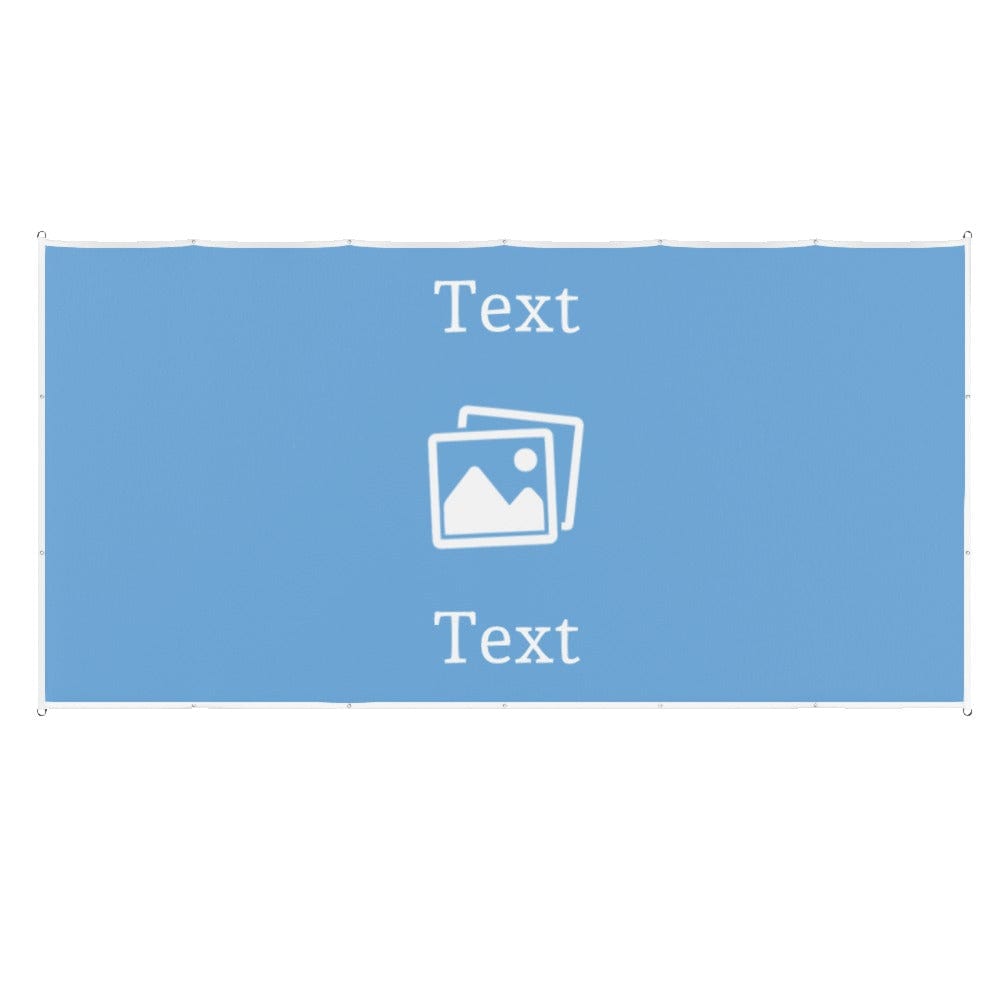 Custom Design Football Flag Choose Colour