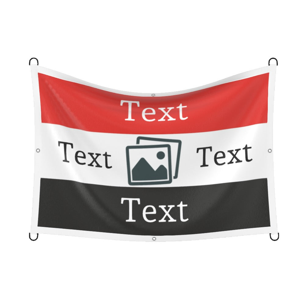 Sheff Utd Custom Printed Football Flag