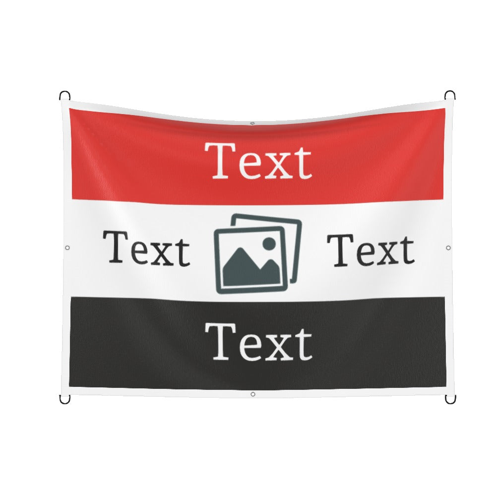Man Utd Custom Printed Football Flag