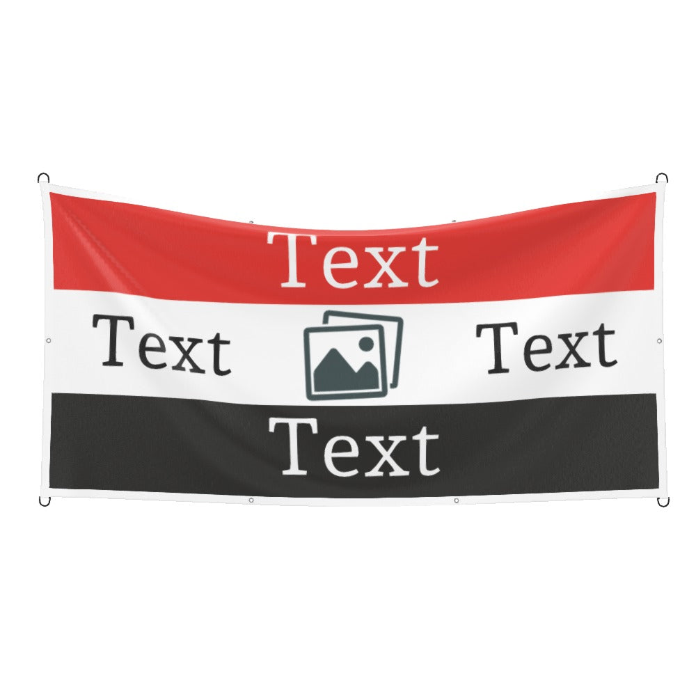 Man Utd Custom Printed Football Flag