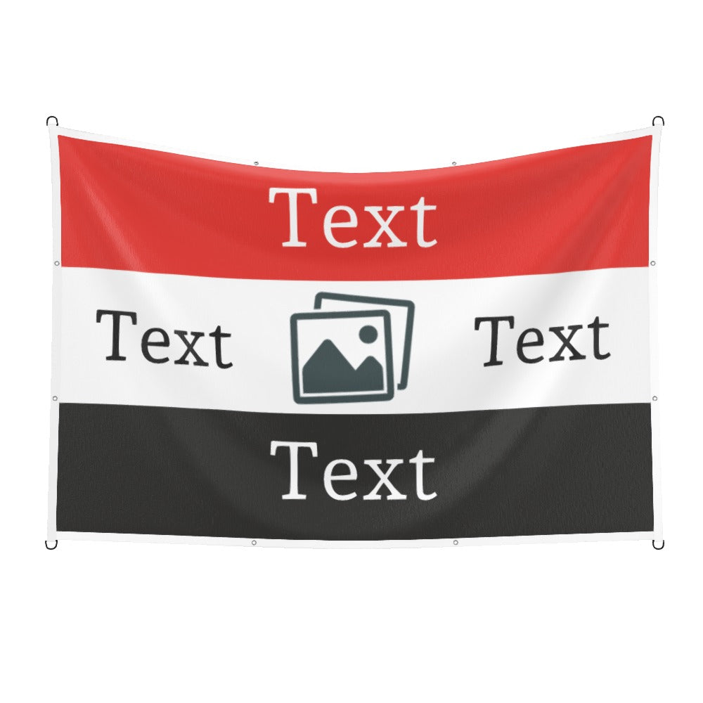 Man Utd Custom Printed Football Flag