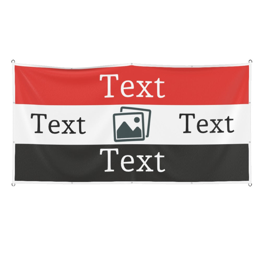 Man Utd Custom Printed Football Flag