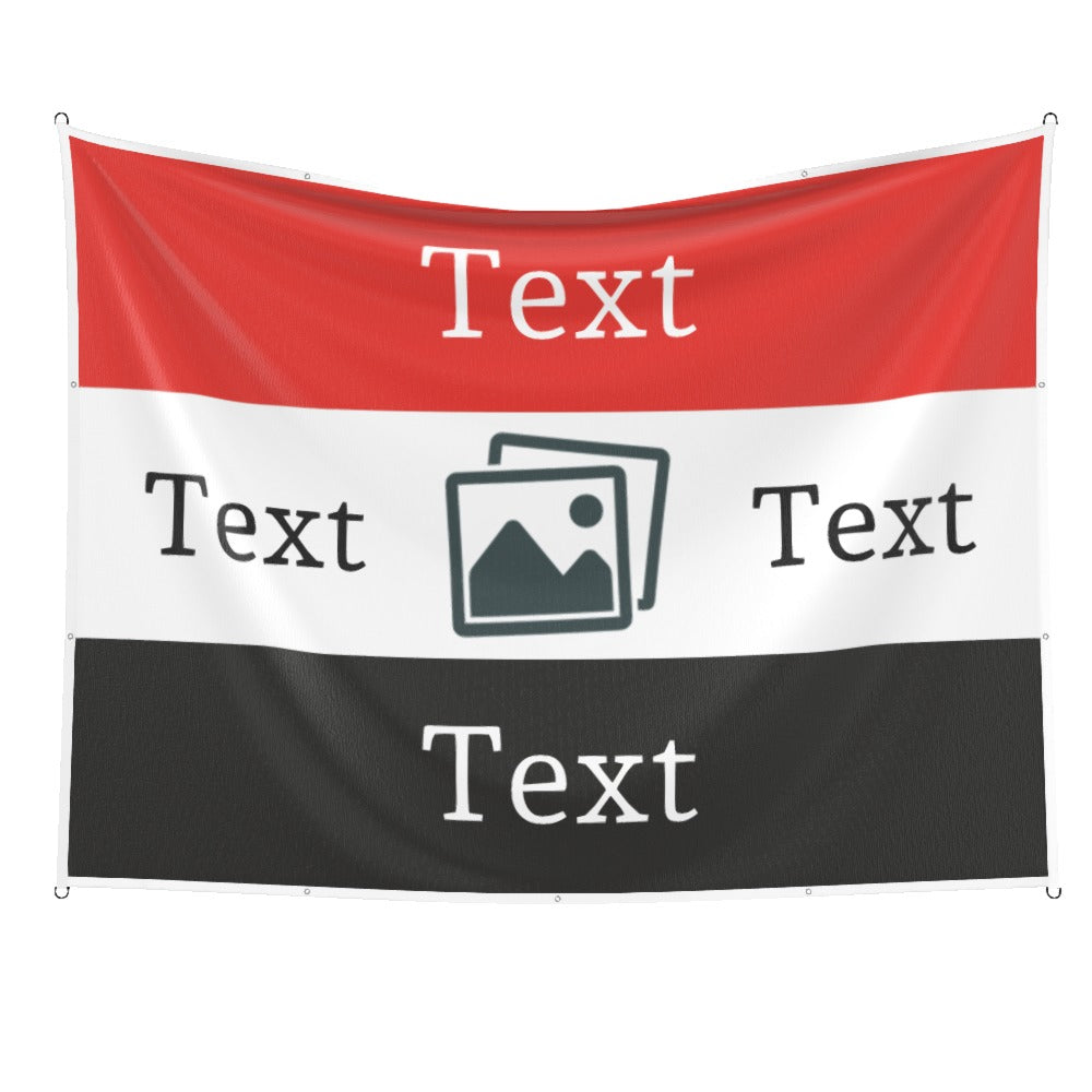 Man Utd Custom Printed Football Flag