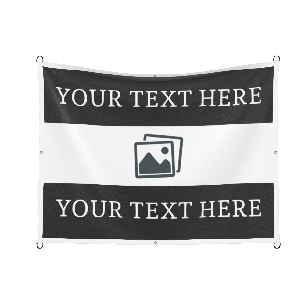 Swansea Custom Printed Football Flag