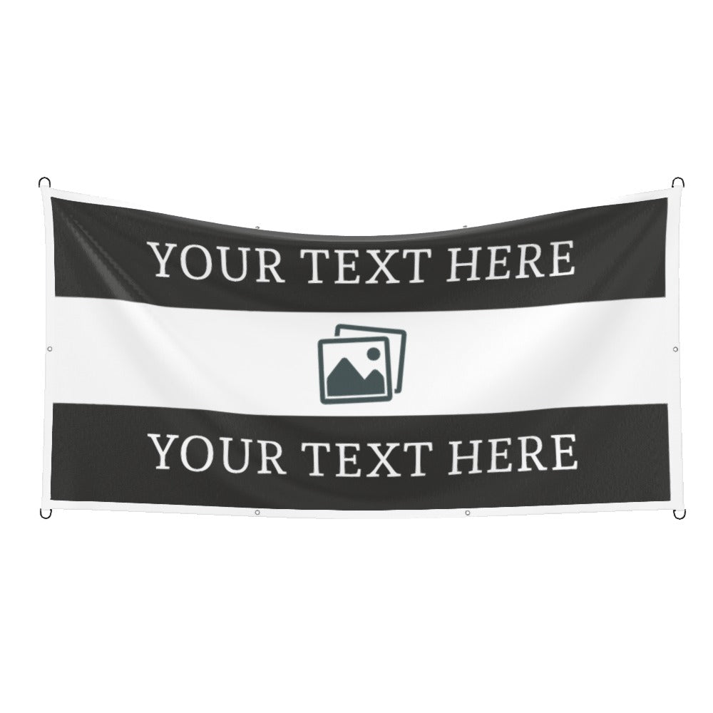 Swansea Custom Printed Football Flag