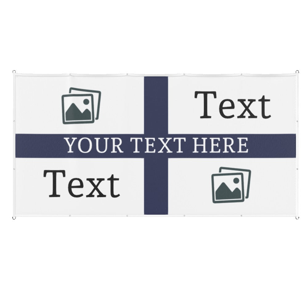 Tottenham Custom Printed Football Flag