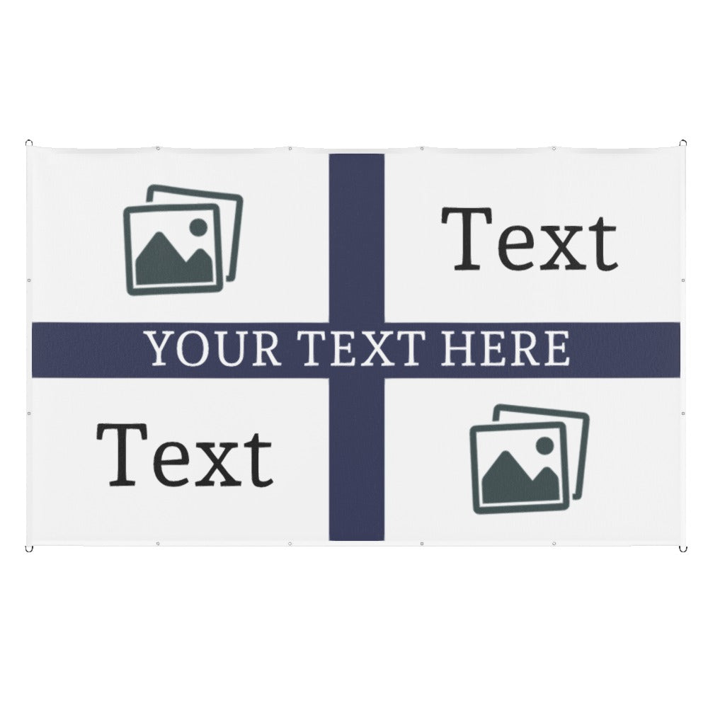 Tottenham Custom Printed Football Flag