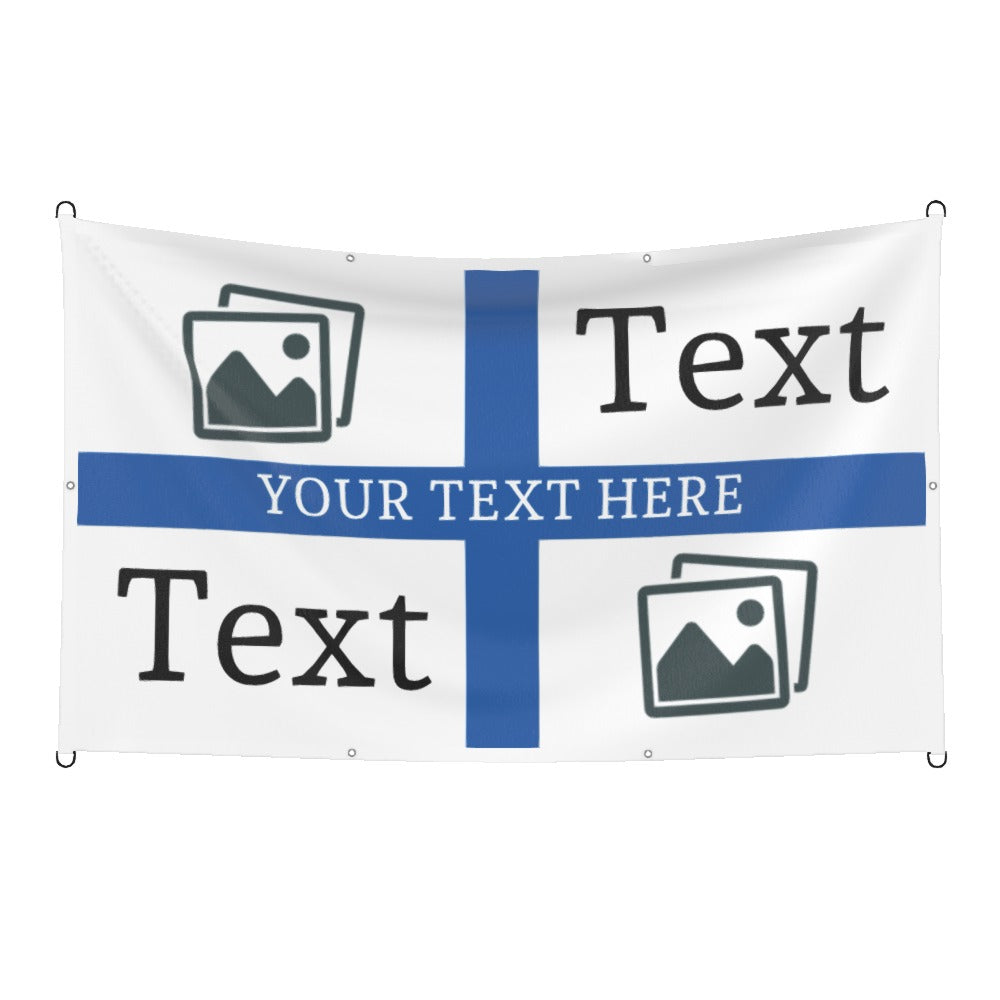 Sheff Weds Custom Printed Football Flag