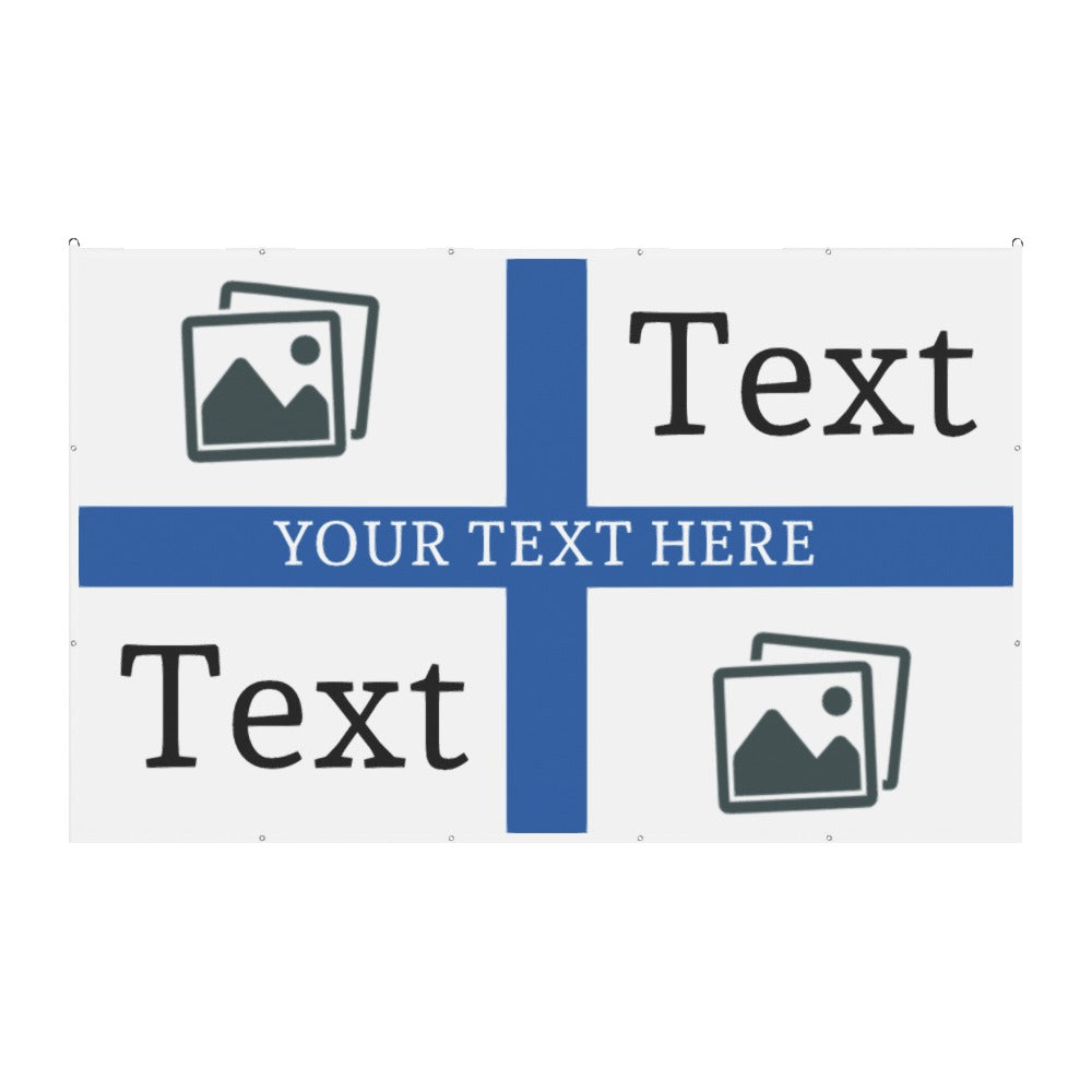 Sheff Weds Custom Printed Football Flag