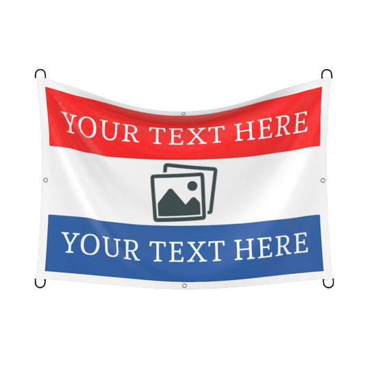 Rangers Custom Printed Football Flag