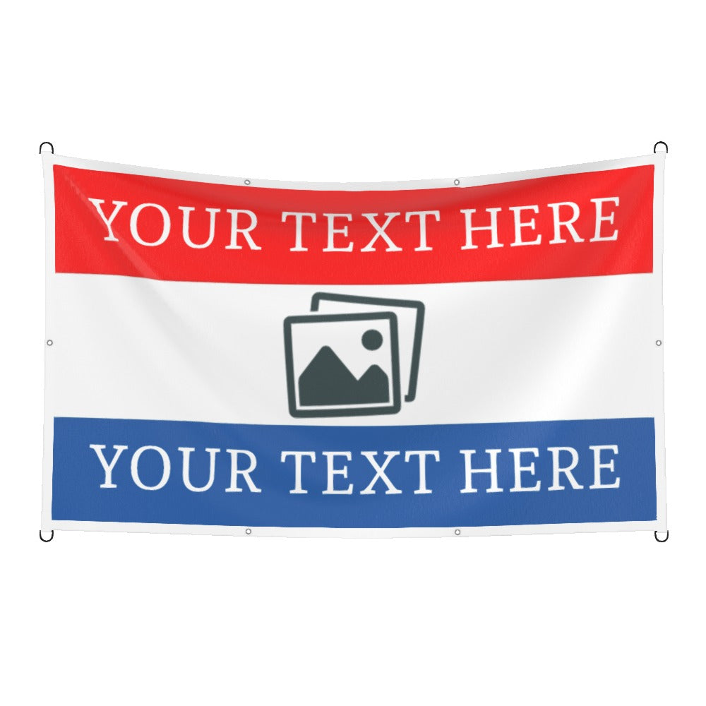 Rangers Custom Printed Football Flag