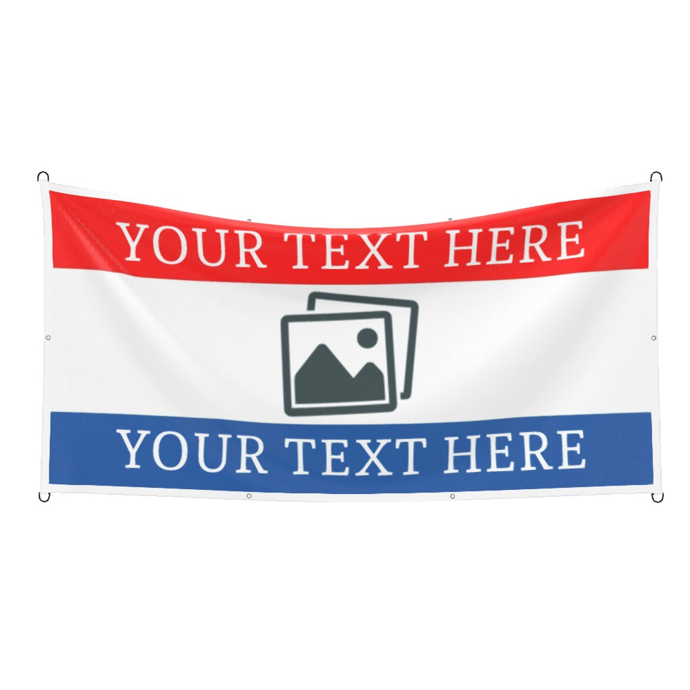 Rangers Custom Printed Football Flag