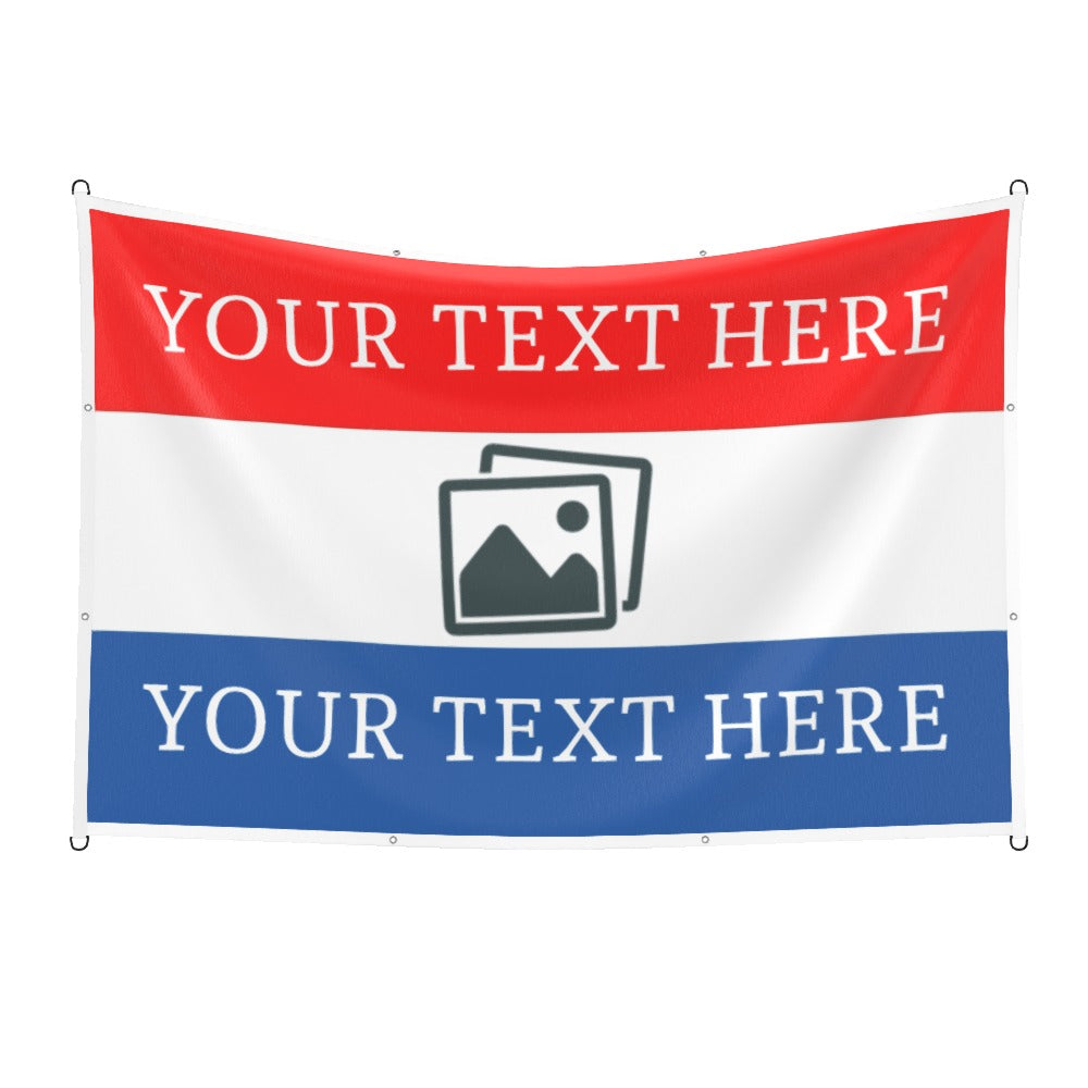 Rangers Custom Printed Football Flag
