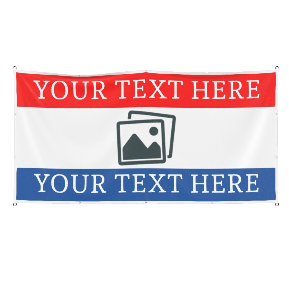 Rangers Custom Printed Football Flag